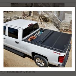 Quad-Fold Hard Tonneau Cover G4 Elite by Fold-a-Cover W/ Personal Caddy Cargobox