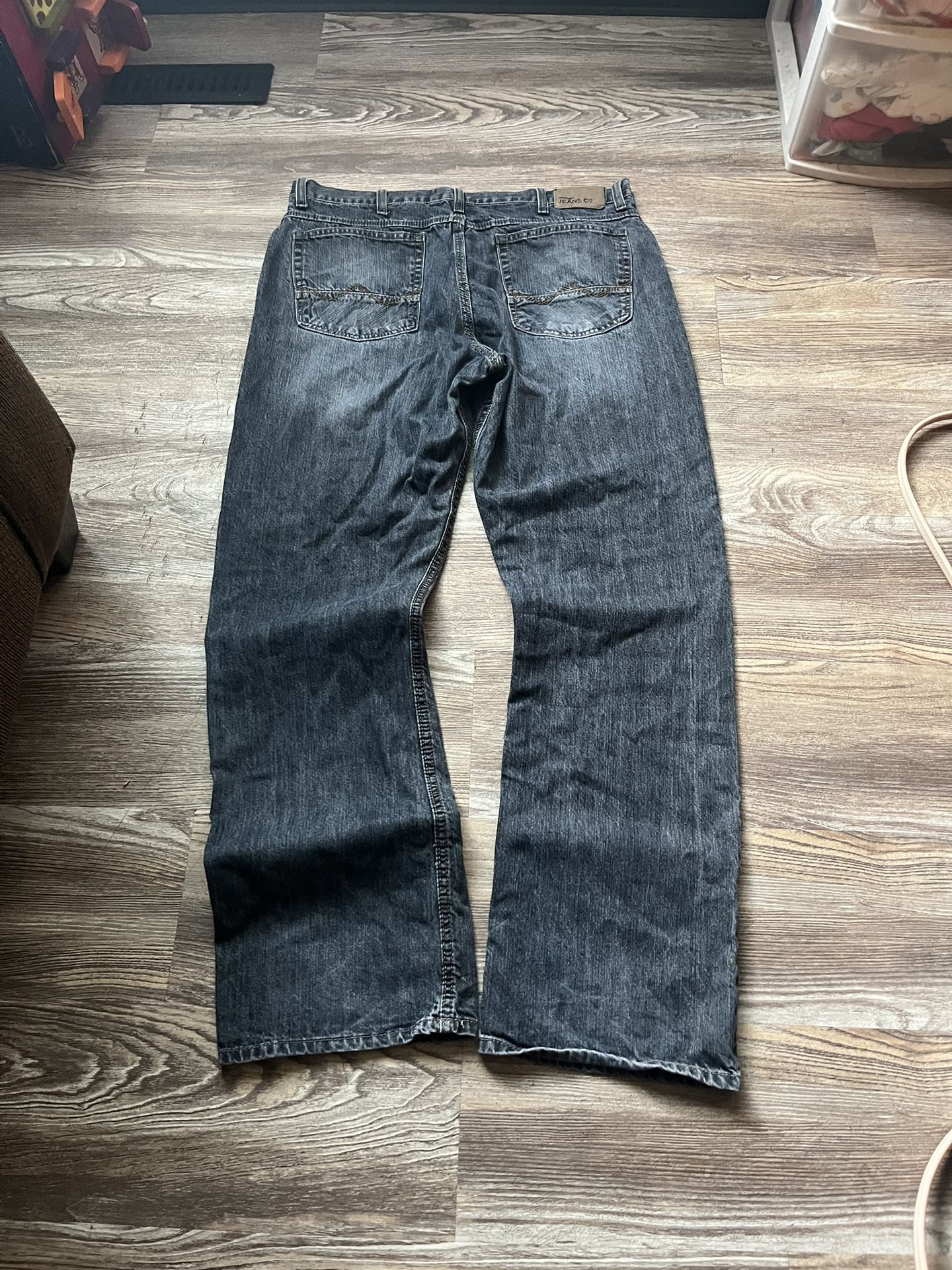 Y2K Baggy Tribal Southpole Like Jeans