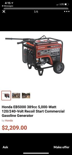 Honda Gasoline Generator