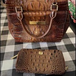 Brahmin Authentic Handbag And Wallet