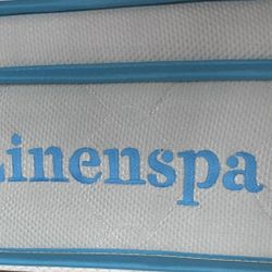 Linenspa Essentials 10 in. AlwaysCool Queen Memory Foam Hybrid Mattress Clean - Excellent Condition 