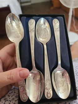 Vintage Roger's Silver Plated Spoons , Price For All ,AVAILABLE