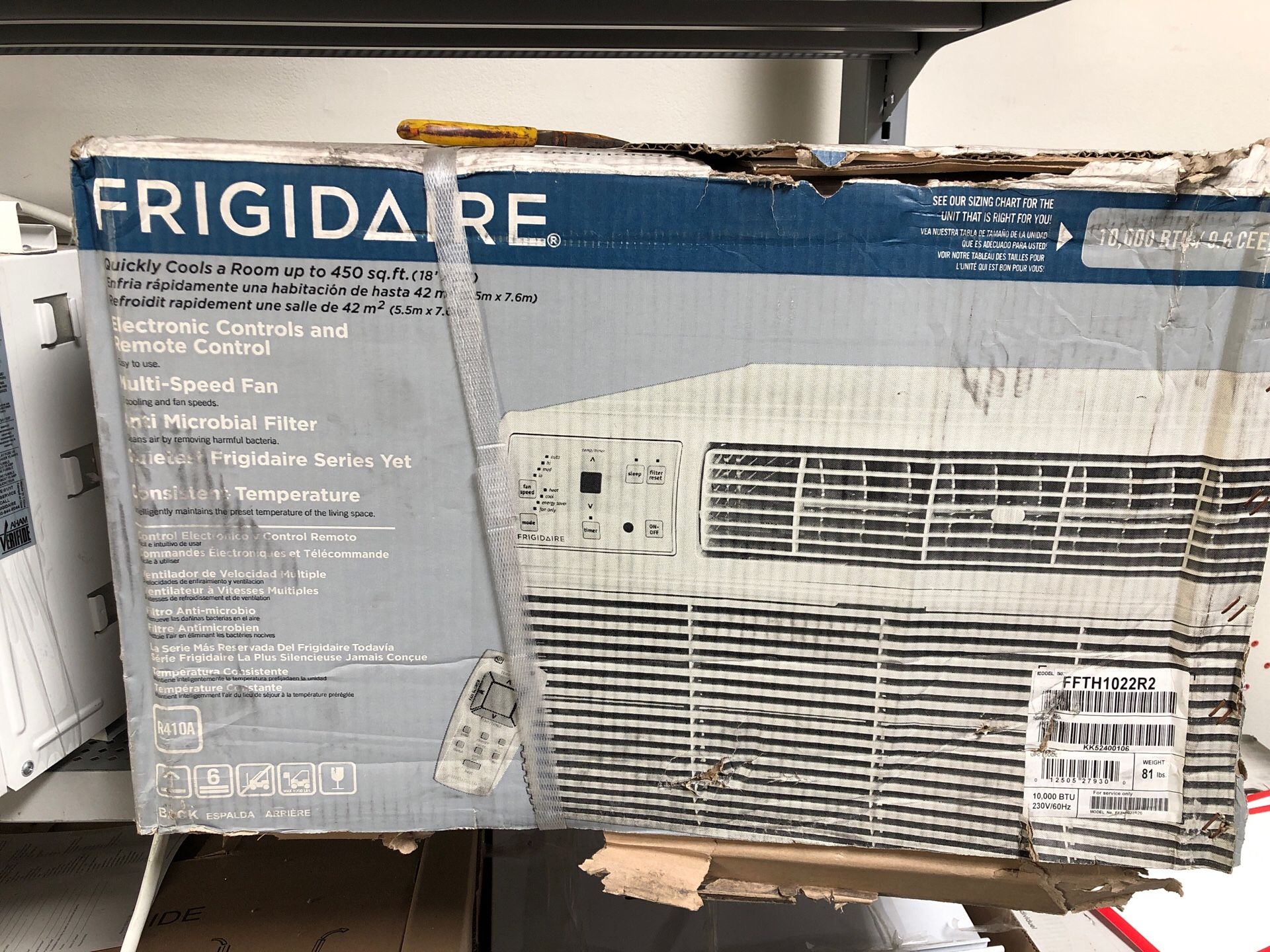 Frigidaire 10000 btu Window Ac