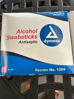 Swab Sticks & Eye Pads. Chino, ca
