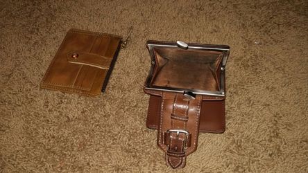 Ladies wallet and change purse