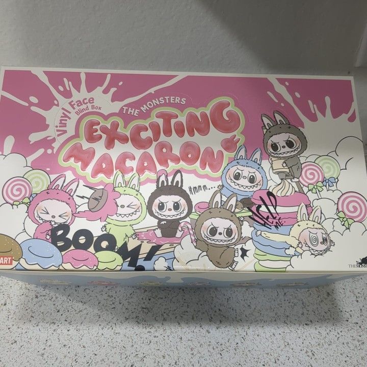 Popmart Authentic Labubu Exciting Macarons Each