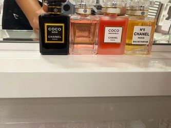 Chanel Perfume Set of 4 mini Bottles