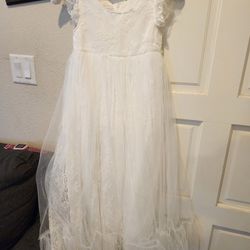 Trish Scully Size 10 Baptism/communion Dress