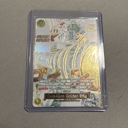 Gum gum golden rifle