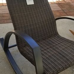 Patio Wicker rocking chair