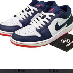 Nike Jordan Retro Low Obsidian Ember Jordant AT men's and Women