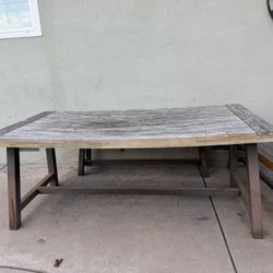 Free Teak Outdoor Table  