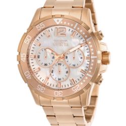 Invicta Pro Diver Mens Rose Gold Watch 