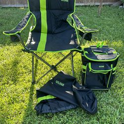 Uline Chair And Cooler