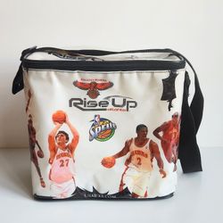 Vintage Atlanta Hawks Rise Up Cooler Bag NBA Basketball
