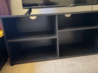 Black TV Stand / Entertainment Center