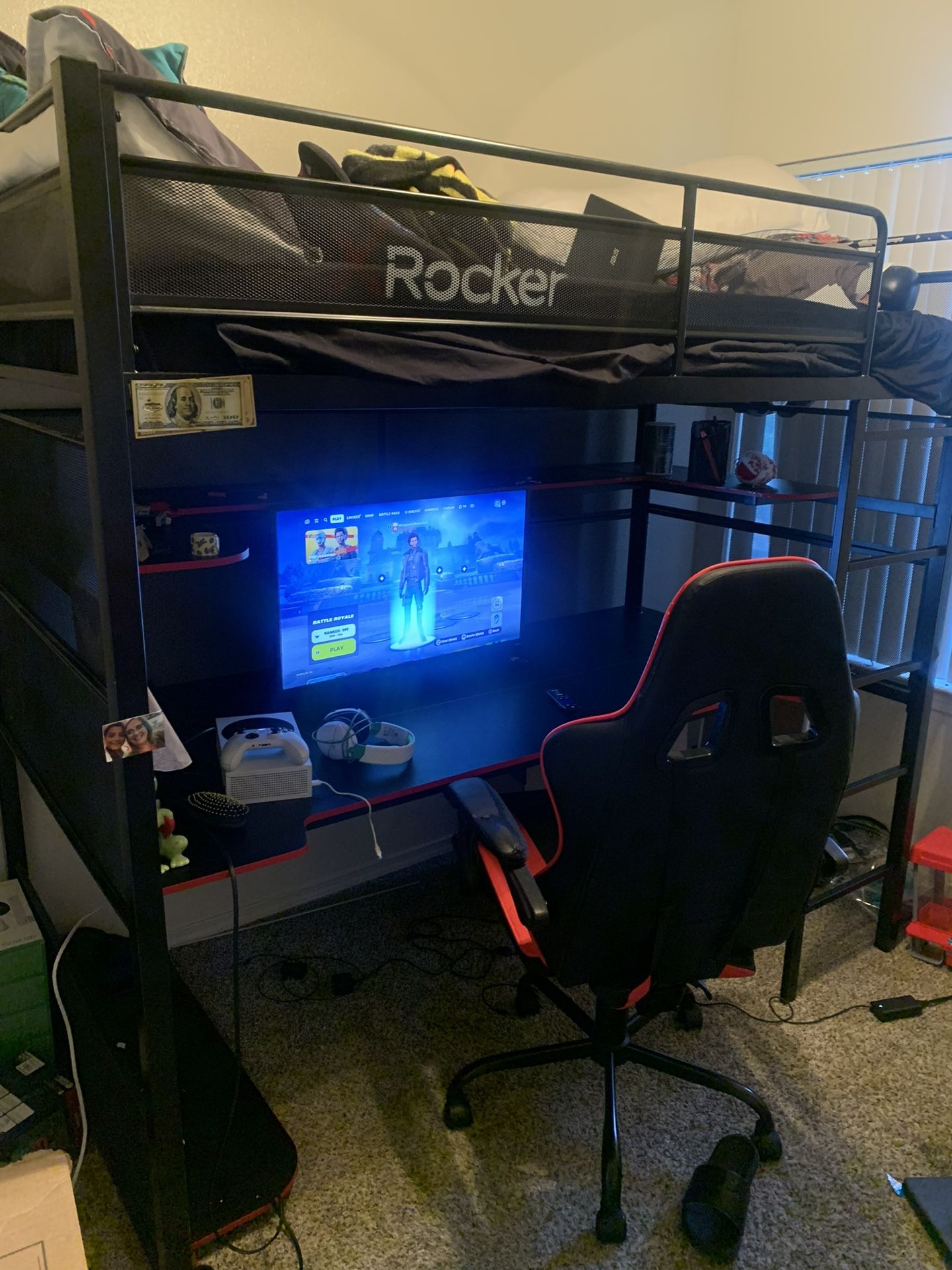 Rocker Gaming Bunk Bed 