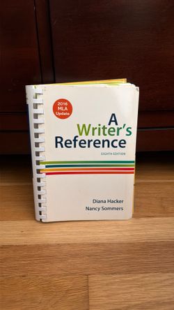 A Writer’s Reference 2016 Update