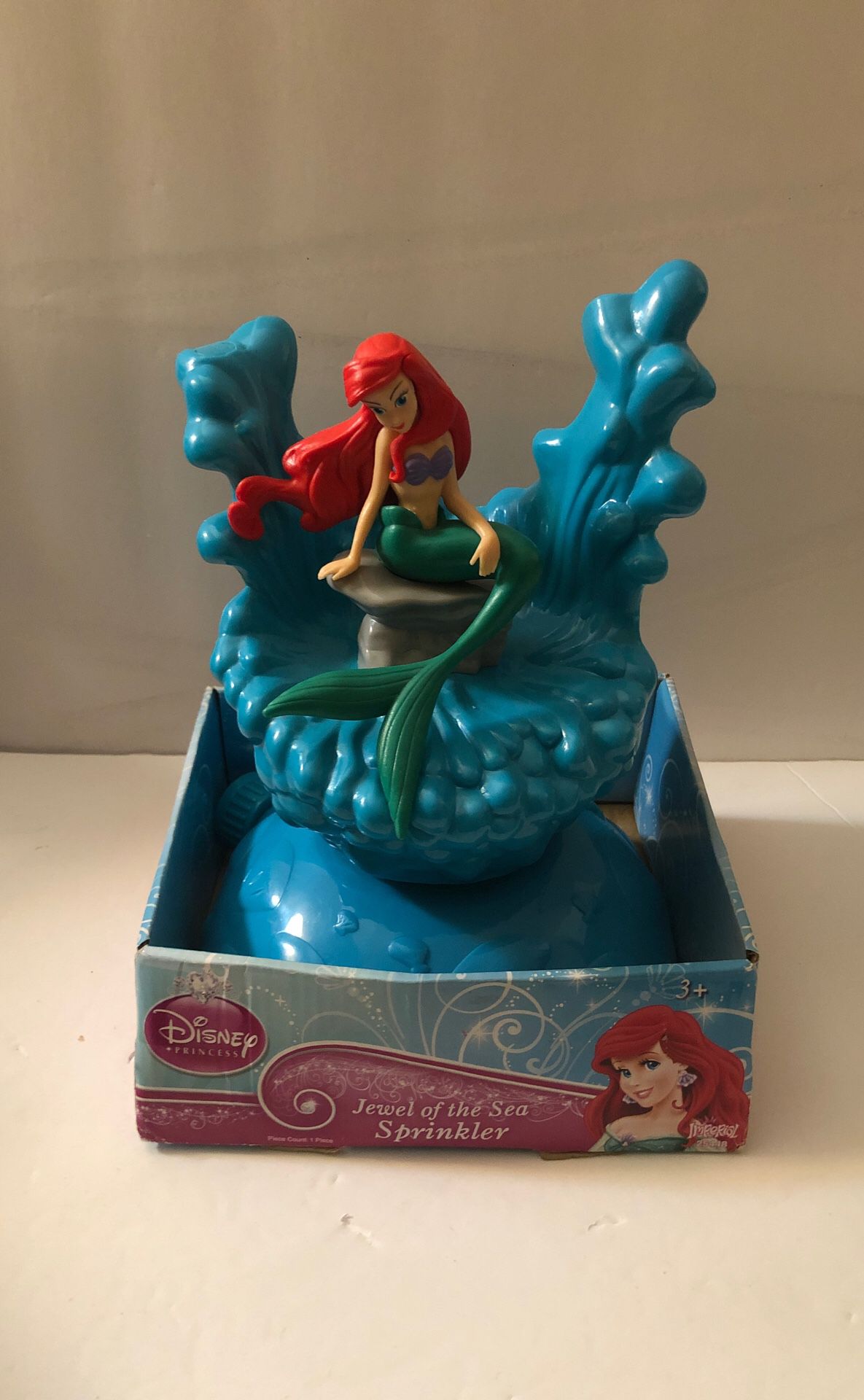 Disney Little Mermaid Sprinkler! “Jewel Of The Sea” - New