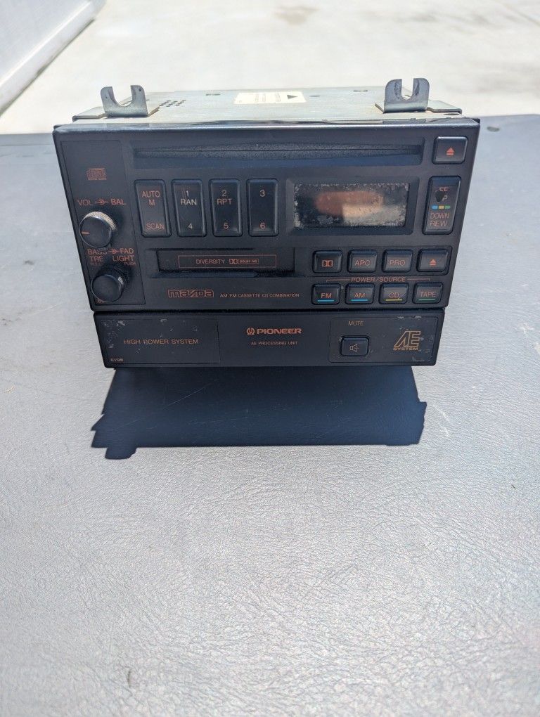 OEM Mazda 86-88 RX7 FC3S S4 Radio