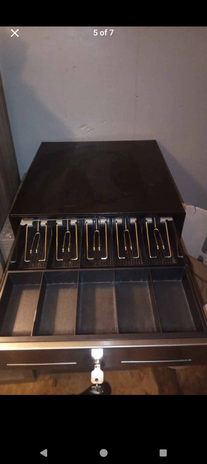 Cash Box With Lock And Key