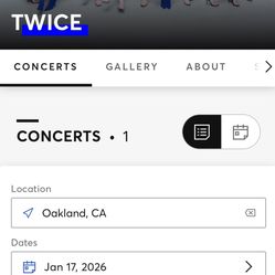 Twice in Concert 🎶
