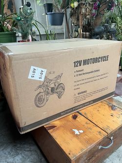 Unopened Motor Bike