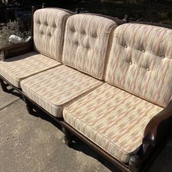 Maxwell Royal Chair Company Classic Wooden Sofa / Couch