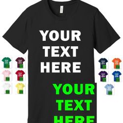 Custom Personalized T-shirts Hoodies And Sweatshirts 