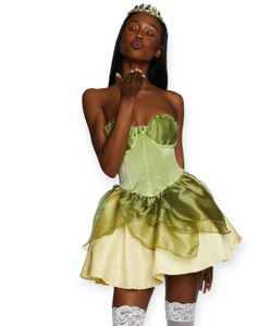 The Princess And The Frog Costume Womens 