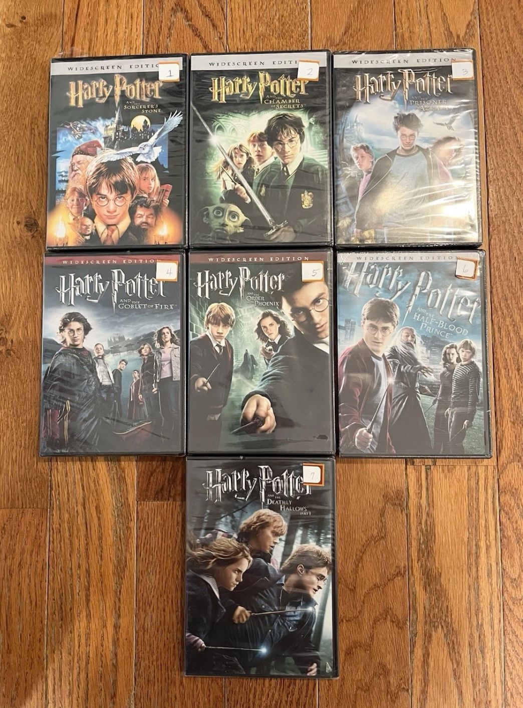 Harry Potter DVD Movie Lot Set 7 New Sealed