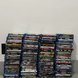 150 Blu Ray Discs 
