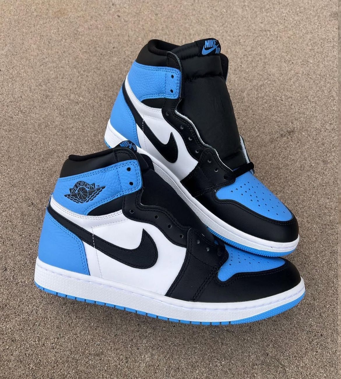 Unc Toe (blue,white,black)