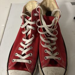 Red Converse Size 10