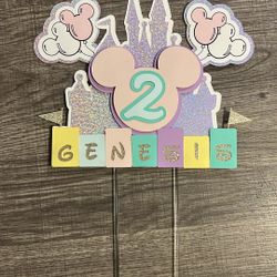 Disney Cake Topper