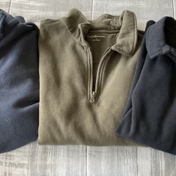 Men’s 1/4 Zip Fleece Pullover  