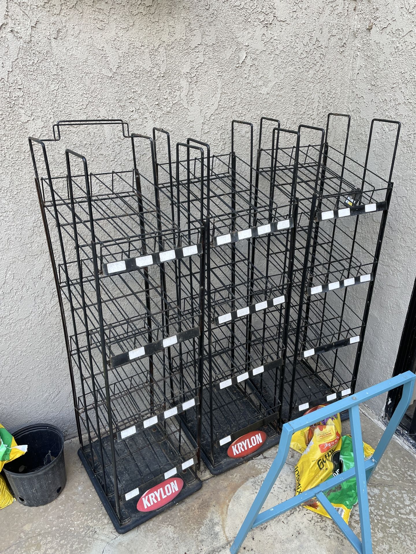 Spray Paint Racks