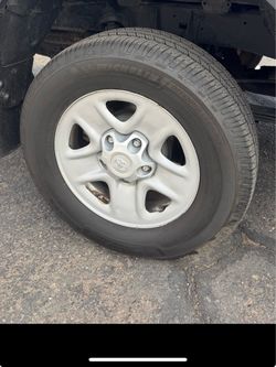 2nd generation Tundra steel wheels 2007-2013