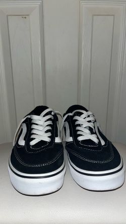 Vans Old Skool Black & White Sneakers – Women's Size 9