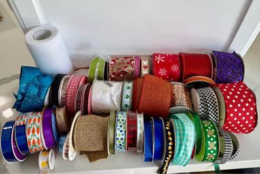 Ribbon remnants/scraps