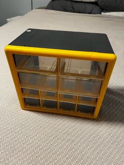 Small Parts Organizer Cabinet with Drawers