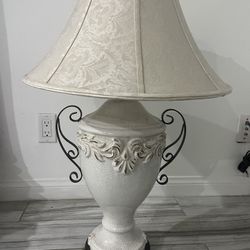 Antique Pacific Coast Lighting White Lamp