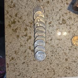 Silver Kennedy Half Dollars