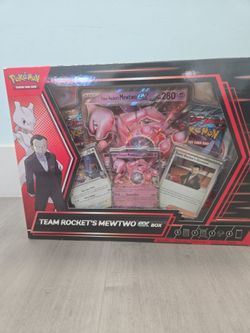 Team rockets mewtwo ex box