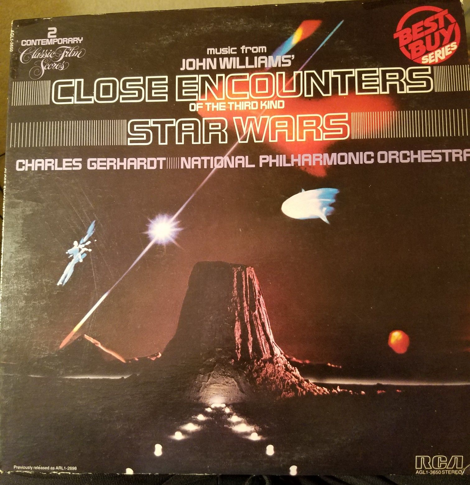 CLOSE ENCOUNTERS OF THE THIRD KIND VINYL RECORD