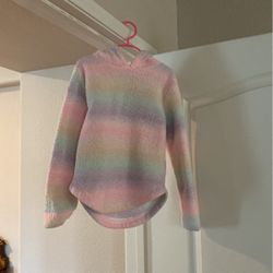 Girls Unicorn Hoodie Size 8