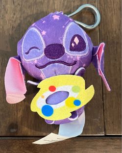 Stitch Outta This World Galaxy plush bag clip mystery bag item
