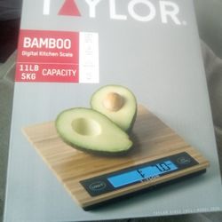 Taylor Bamboo Digital Scale