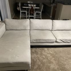 2 Piece Sofa With Chaise