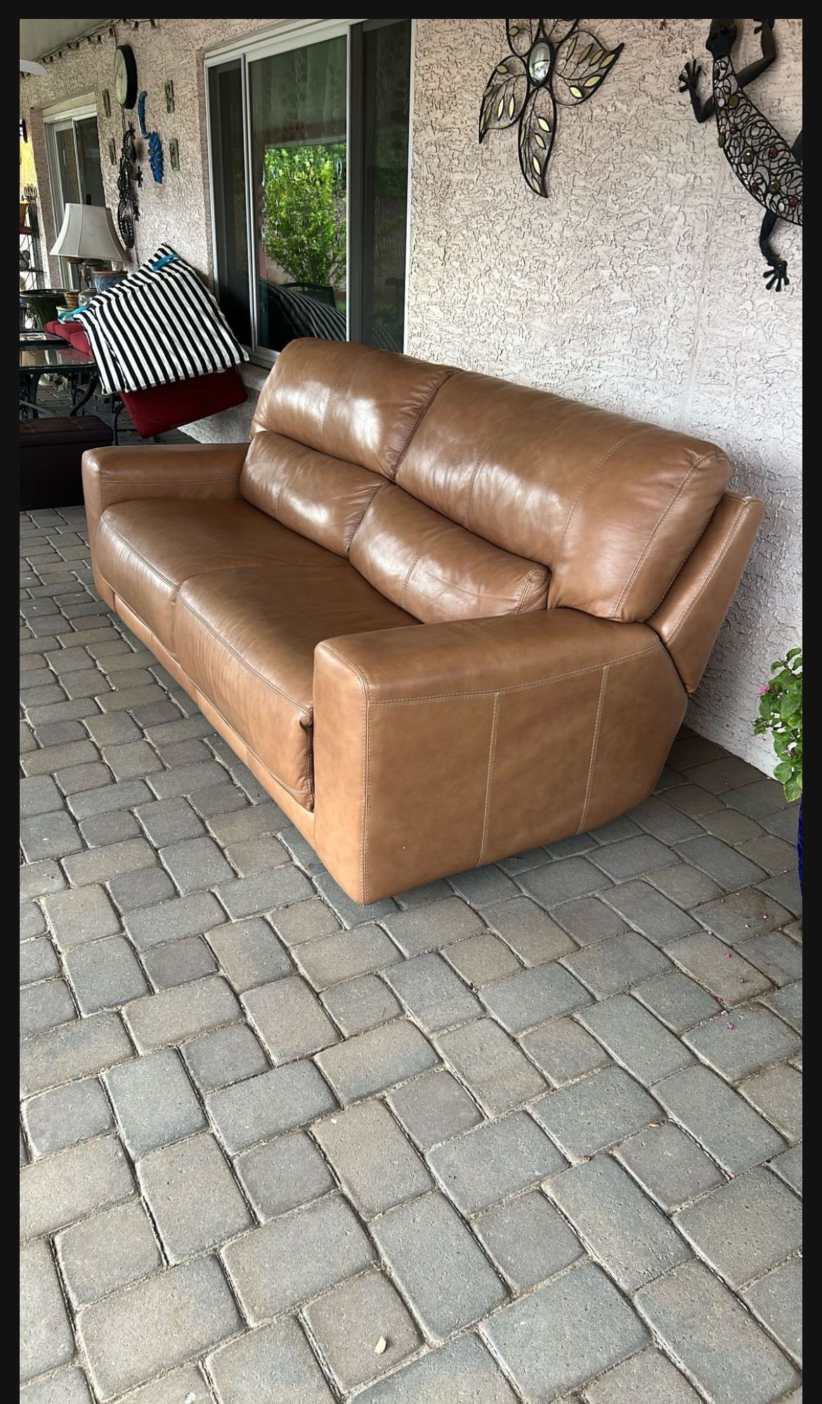 Recliner Sofa Leather !!